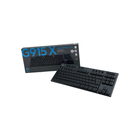 Logitech G915 X Lightspeed TKL Low-Profile Wireless Gaming Keyboard QWERTY uk | Retourware
