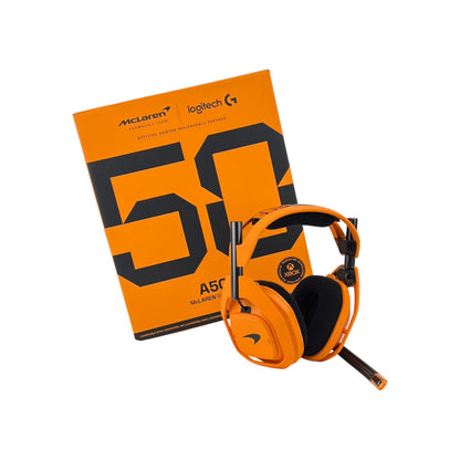 Logitech G Astro A50X Lightspeed Gaming Headset Bluetooth McLaren Racing Edition | Retourware