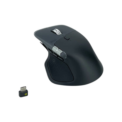 Logitech MX Master 4 Maus kabellos ergonomisch haptisches Feedback Bluetooth | Neu