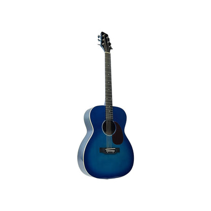 Stagg SA35 A-TB Auditorium Gitarre Decke Lindenholz Blau | Retourware