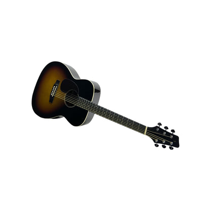 STAGG Gitarre Decke Lindenholz Hochglanz Sunburst | Retourware