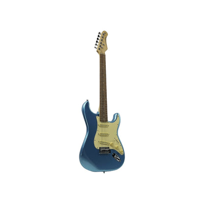 STAGG E-Gitarre Gitarre Standard S Paulownia massiv Ice Blue Metallic | Retourware