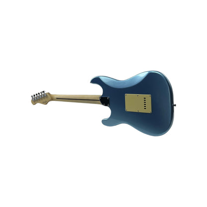 STAGG E-Gitarre Gitarre Standard S Paulownia massiv Ice Blue Metallic | Retourware