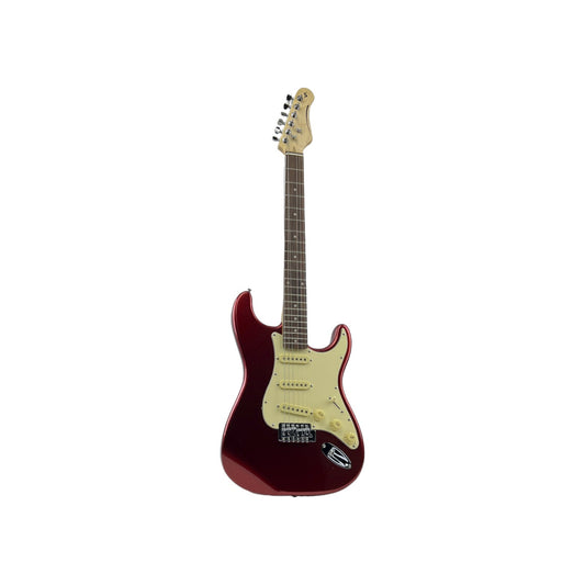 STAGG E-Gitarre Gitarre Standard S Paulownia massiv Candy Apple Red | Retourware