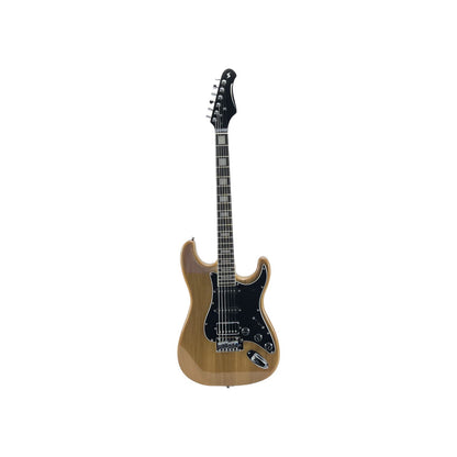 STAGG E-Gitarre Gitarre Korpus massiver Erle Natur | Retourware