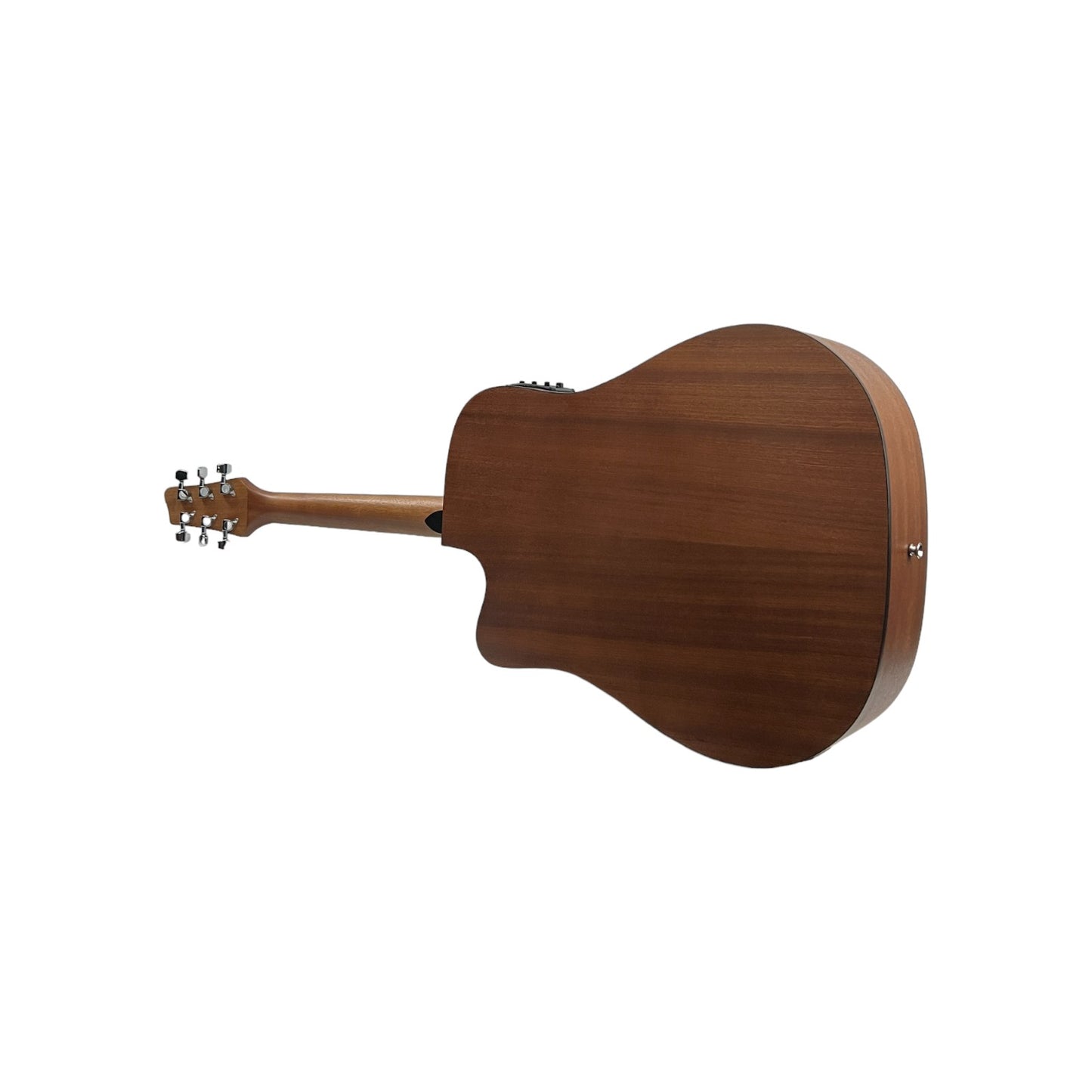 STAGG E-Gitarre Gitarre Dreadnought Cutaway Offenporig Natur | Retourware