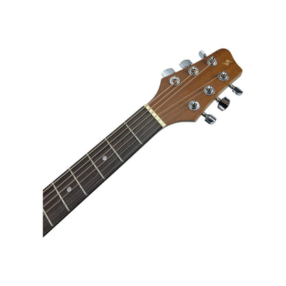 STAGG Akustische Auditorium Gitarre Fichte Offenporig Natur | Retourware
