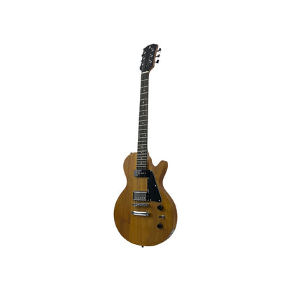 STAGG E-Gitarre Gitarre Standard Mahagonikorpus flacher Decke Vintage Yellow | Retourware