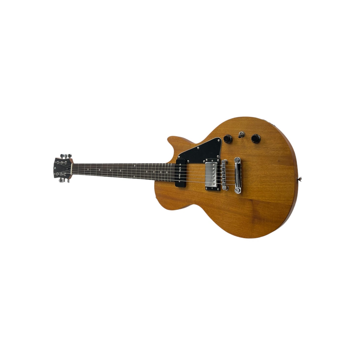 STAGG E-Gitarre Gitarre Standard Mahagonikorpus flacher Decke Vintage Yellow | Retourware