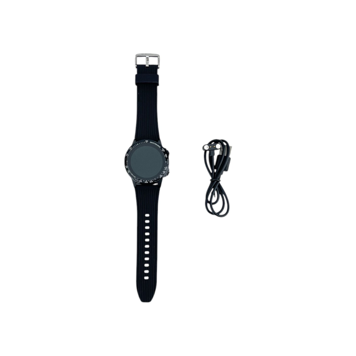 Denver SW-351 Digital Smartwatch 45mm GPS 1.3 Zoll (3.3 cm) Bluetooth Schwarz | Retourware