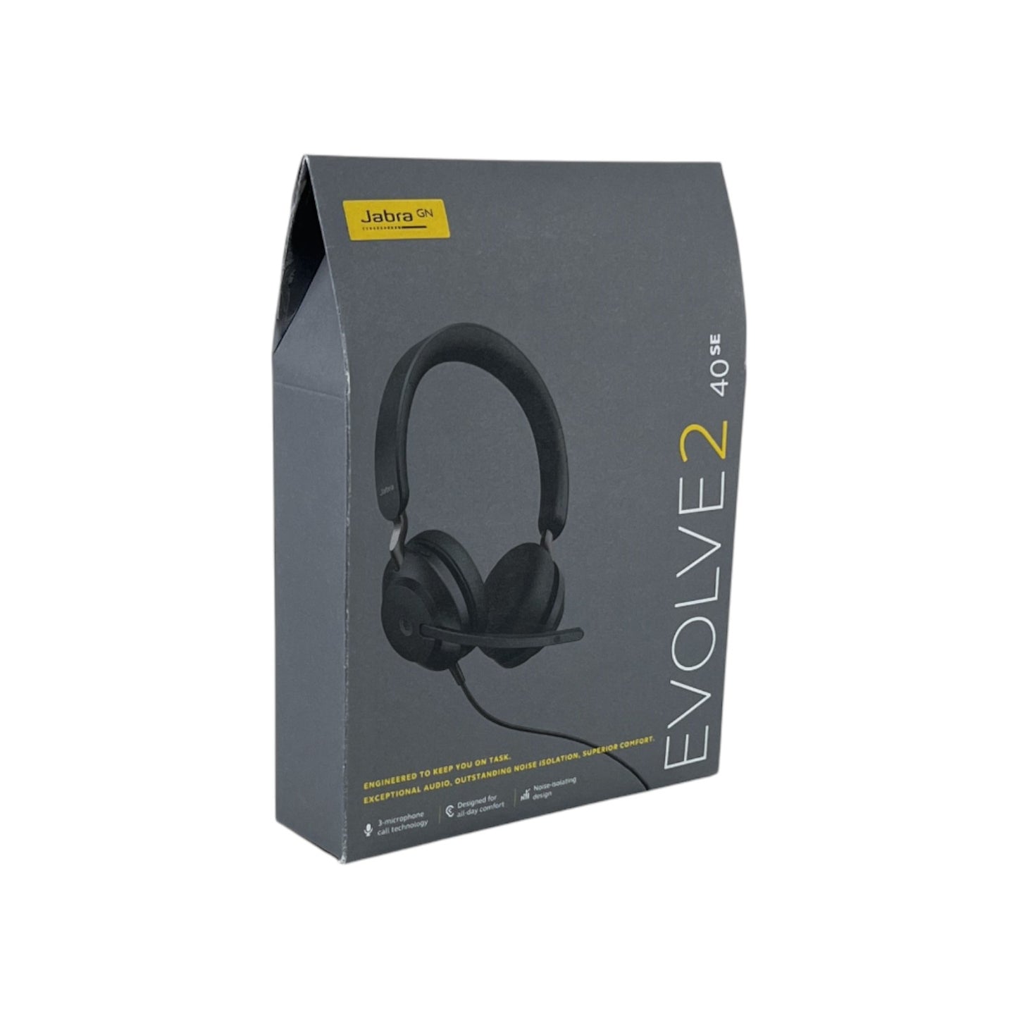 Jabra Evolve2 40 SE Stereo-Headset Geräuschunterdrückung Kabelgebunden USB-A | Neu