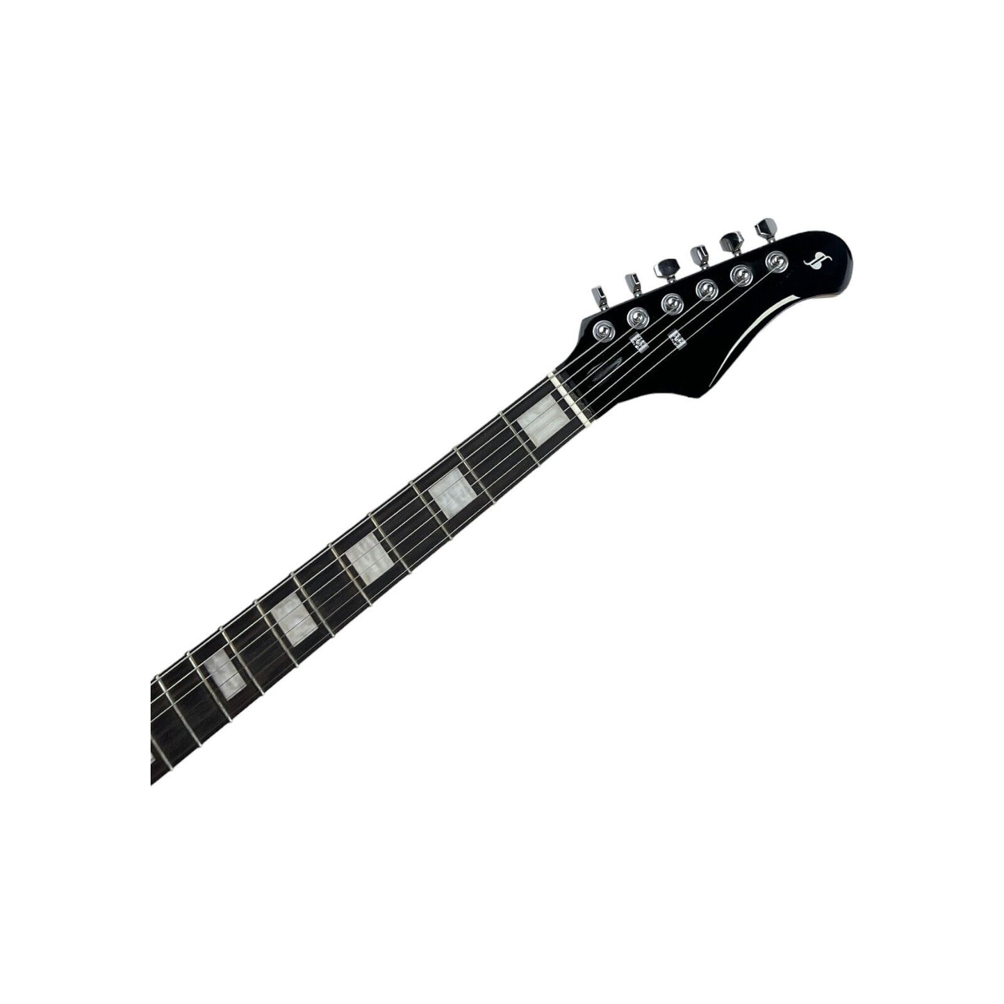 STAGG E-Gitarre Gitarre Korpus massiver Erle Natur