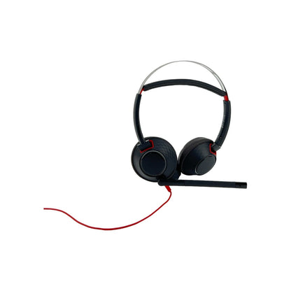 Poly Blackwire 5220 Stereo Headset Kopfhörer Mit Kabel Usb-A Mikrofon Schwarz Computer Tablets &