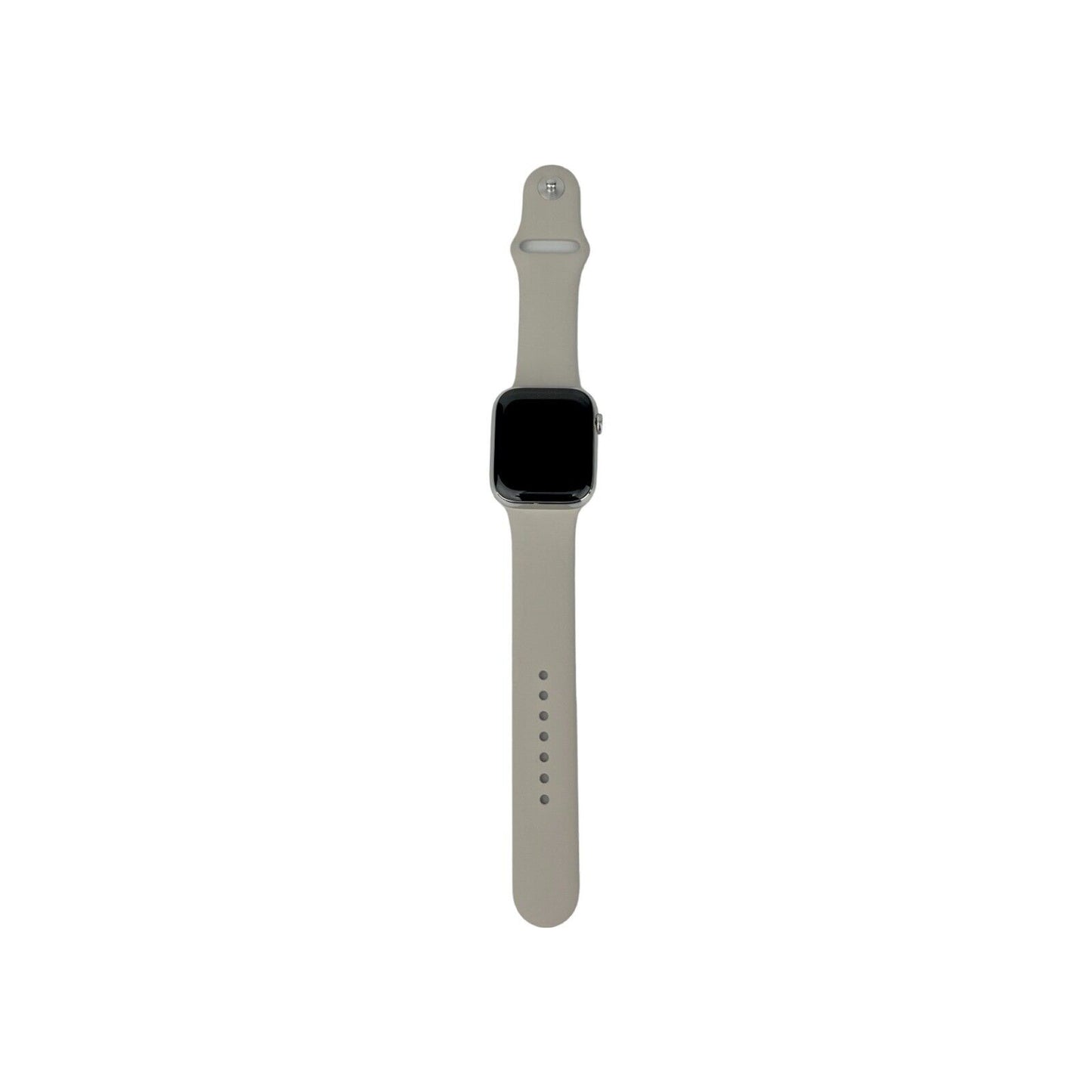 Apple Watch 7 Cellular Edelstahl Silber 45 mm Sportarmband Polarstern