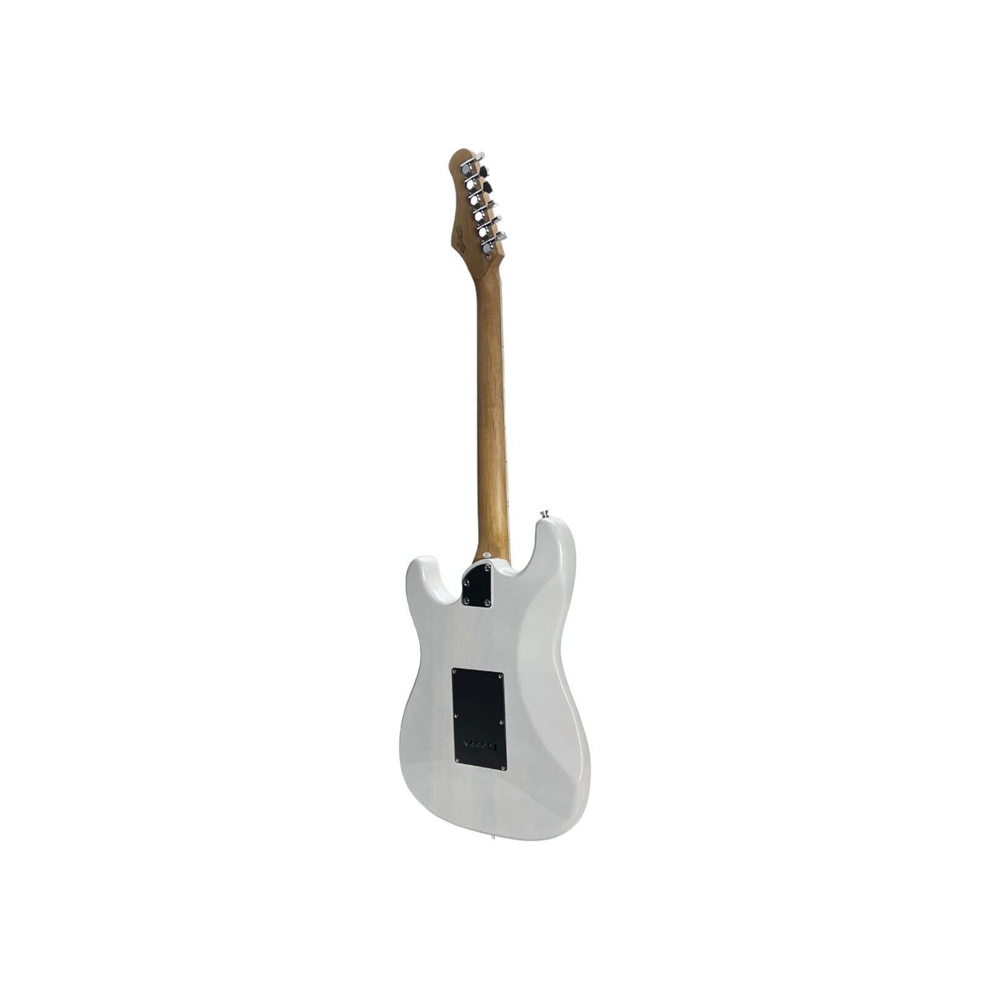 STAGG E-Gitarre Gitarre Korpus massiver Erle White Blond