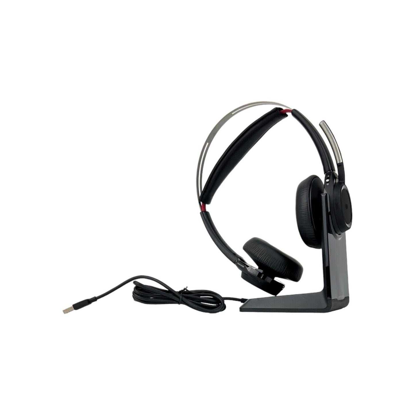 Plantronics Voyager Focus Uc Headset Bluetooth Usb Kopfbügel Telefonie Schwarz Büro &