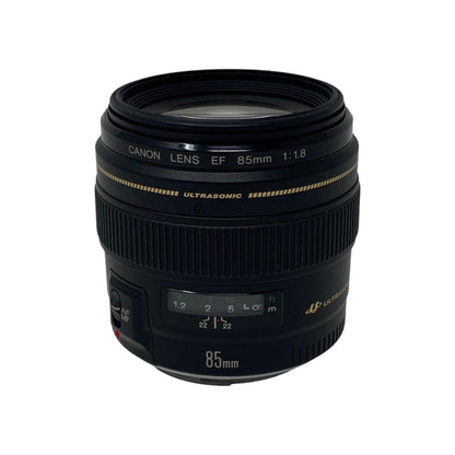 Canon EF 85mm f/1.8 USM Lens Telephoto Lens 58mm Filter Thread Autofocus Black