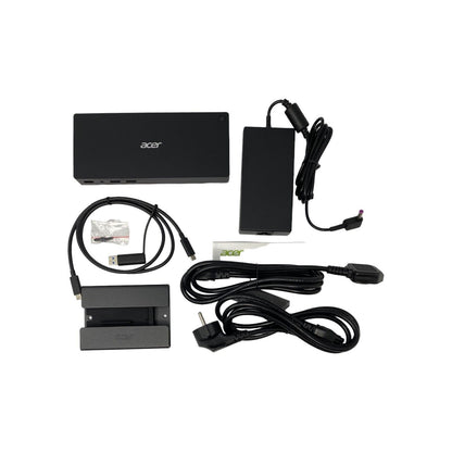 Acer Type-C USB Docking Station II Computer PC 135 Watt HDMI DP 2019 Black