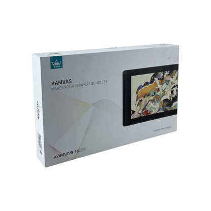 HUION Kamvas 16 Grafiktablett 15,6 Zoll (39,6 cm) 10 programmierbare Drucktasten