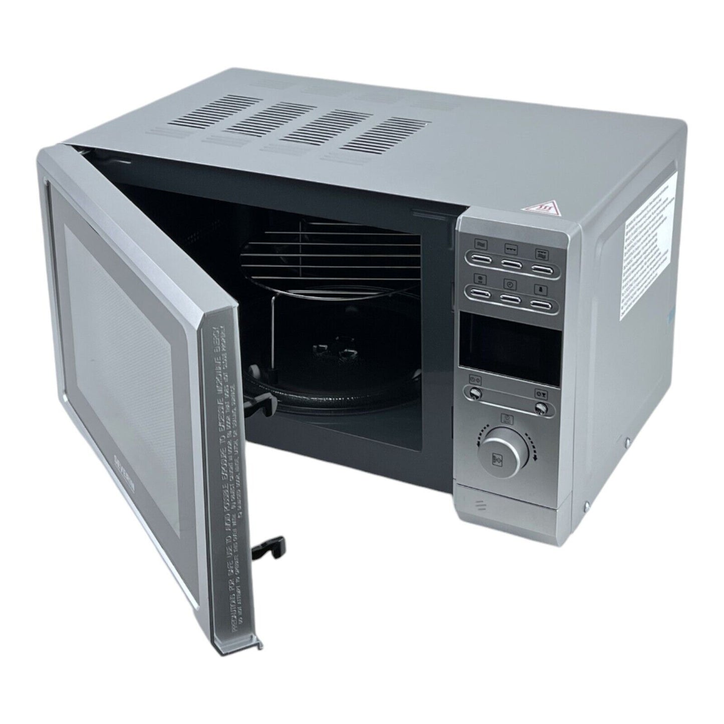 Severin MW9284 Mikrowelle freistehend Grillmikrowelle 20L 700W 24.5cm Drehknöpfe