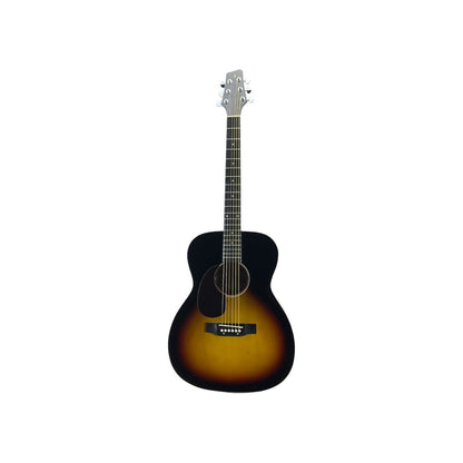 STAGG Gitarre Decke Lindenholz Hochglanz Sunburst