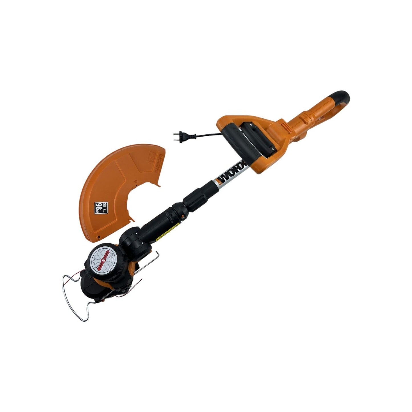 WORX WG118E Rasentrimmer Kantenschneider 550W 30cm Schnittbreite Orange