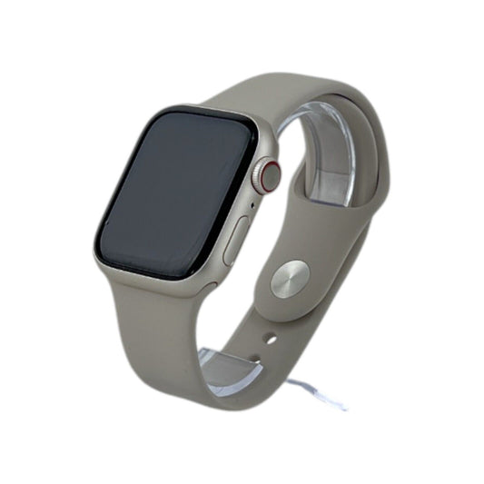 Apple Watch 9 Cellular Aluminium Polarstern 41 mm Sportarmband Polarstern