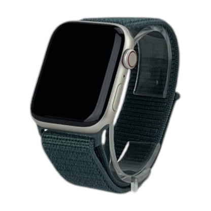 Apple Watch SE 2 Cellular Aluminium Polarstern 44 mm Sport Loop Seegrün