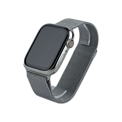 Apple Watch 8 Cellular Edelstahl Silber 45 mm Milanaise Silber