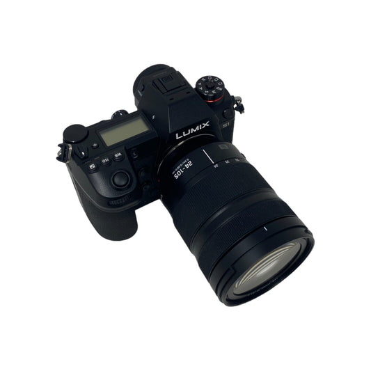 Panasonic DC-S1 spiegellose Vollformatkamera Objektiv S-R24105 24-105mm Telezoom