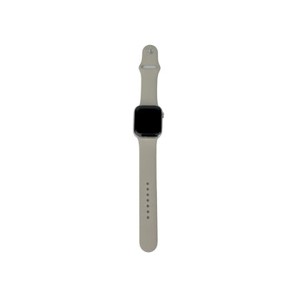 Apple Watch 7 Cellular Edelstahl Silber 45 mm Sportarmband Polarstern