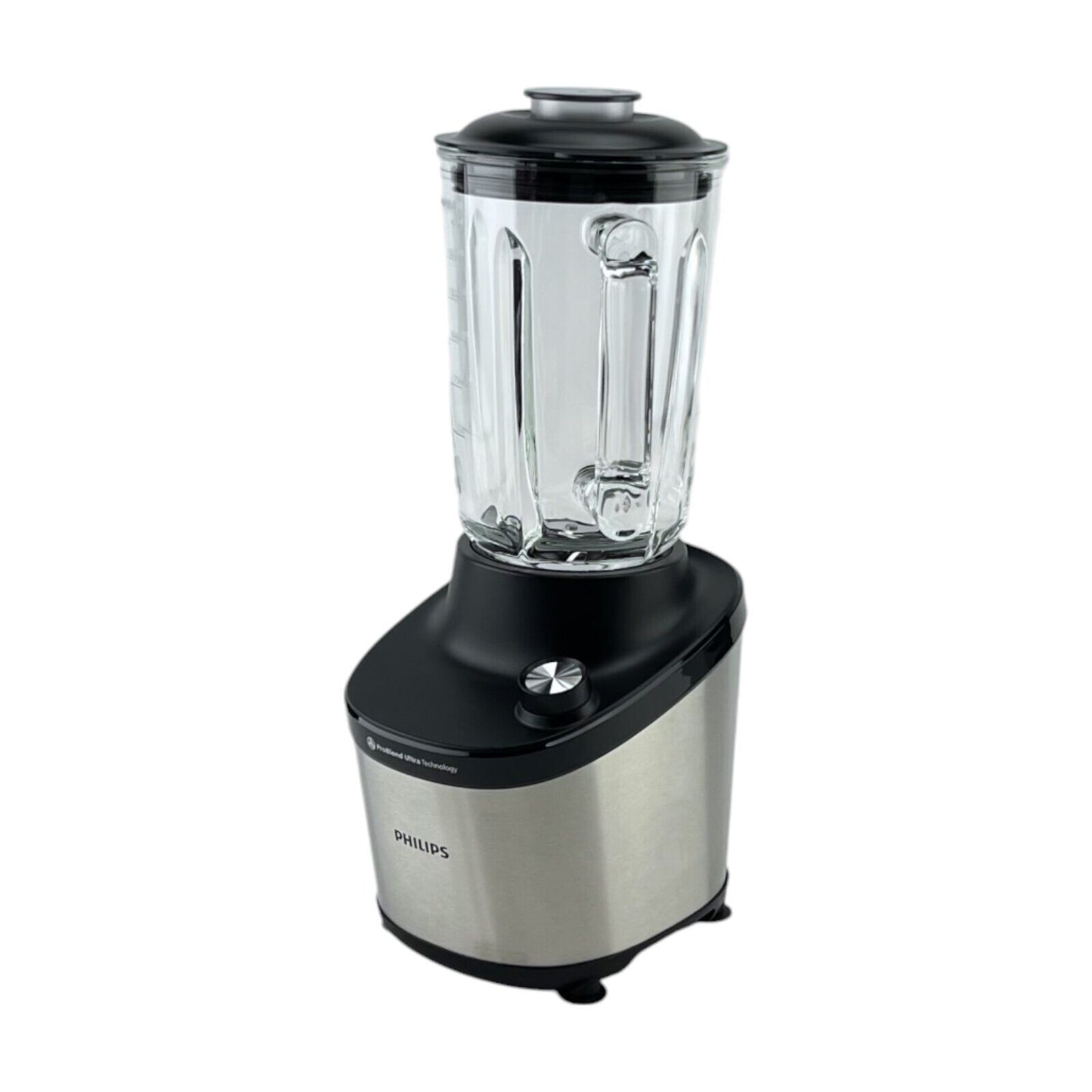 Philips Standmixer 1500W 12 Stufen 2 Liter Display Glas Edelstahl Schwarz