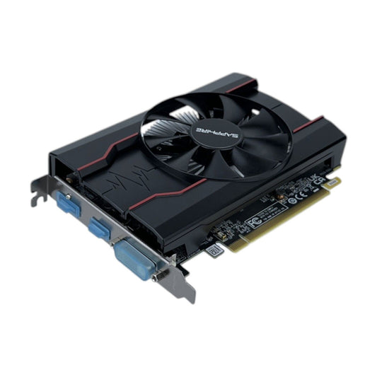 Sapphire Pulse Radeon RX550 4G G5 Grafikkarte 4GB GDDR5 Speicher DVI HDMI DP