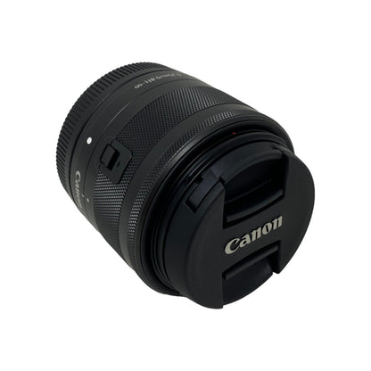 Canon EF M 15 45mm F3.5 6.3 IS STM Objektiv 49mm Filtergewinde Drehzoom schwarz