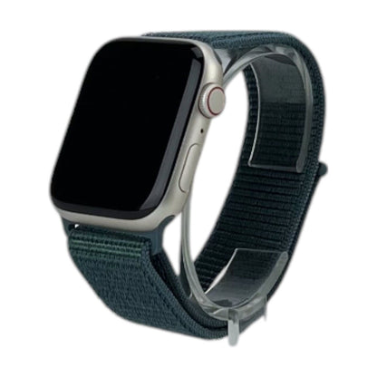 Apple Watch SE 2 Cellular Aluminium Polarstern 44 mm Sport Loop Seegrün