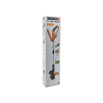 WORX WG118E Rasentrimmer Kantenschneider 550W 30cm Schnittbreite Orange