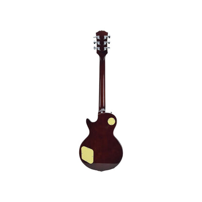 STAGG E-Gitarre Gitarre Mahagonikorpus gewölbte Decke Gold