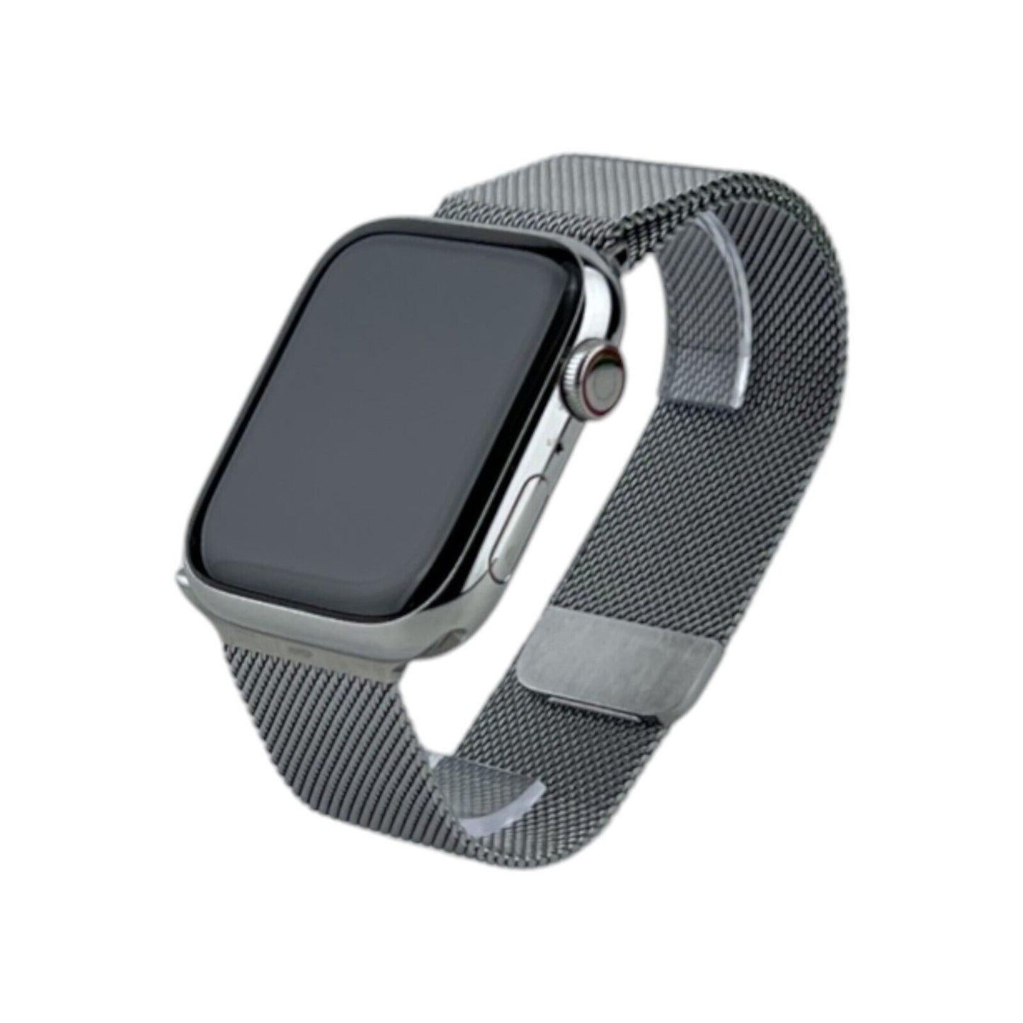 Apple Watch 8 Cellular Edelstahl Silber 45 mm Milanaise Silber