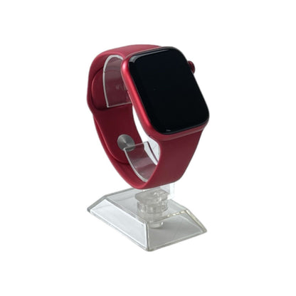 Apple Watch 9 Cellular Aluminium Rot 45 mm Sportarmband Rot