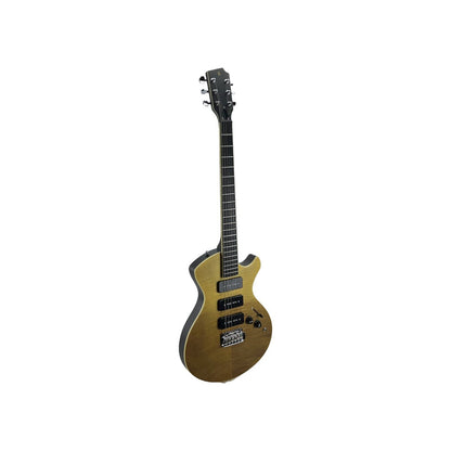 STAGG E-Gitarre Gitarre massivem Erlenkorpus Shading Sunburst