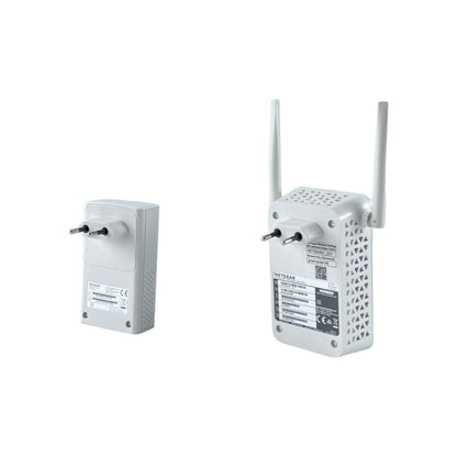 Netgear Powerline Adapter Set AC WLAN Access Point Gigabit-Port HomePlug Weiß