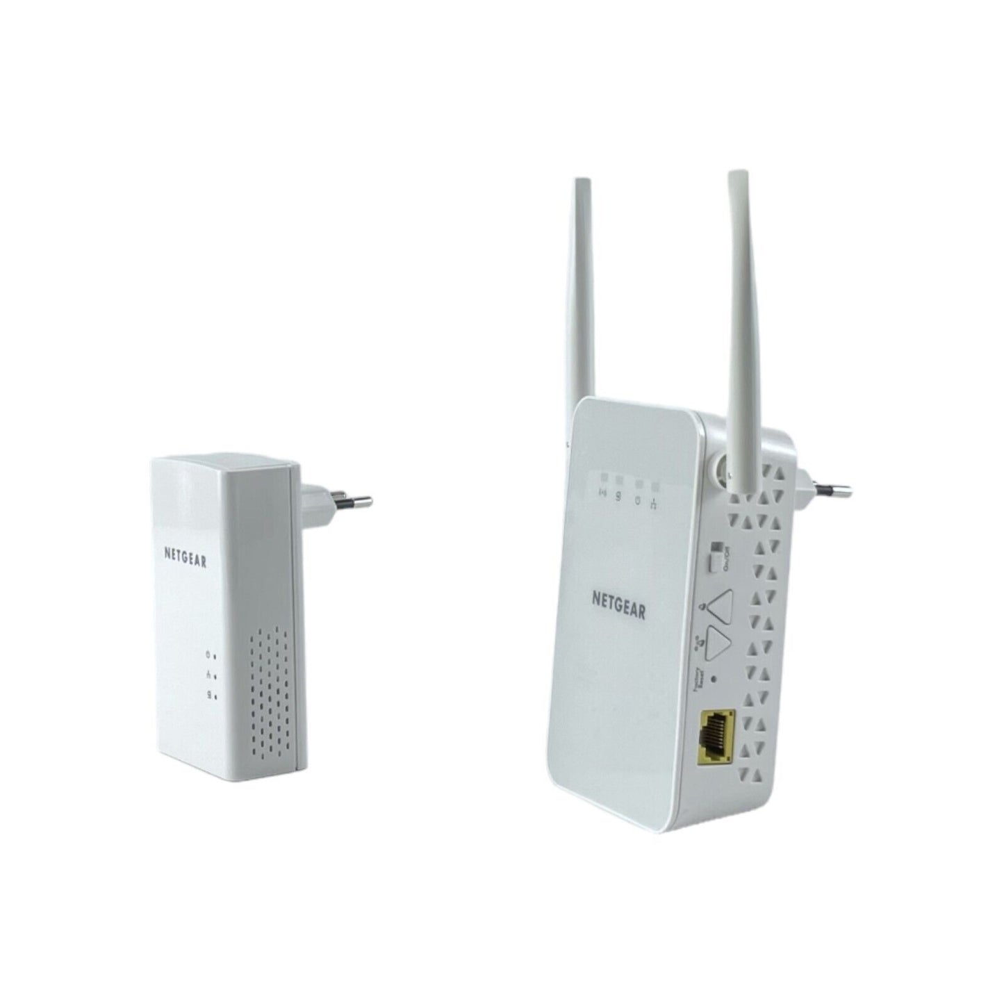 Netgear Powerline Adapter Set AC WLAN Access Point Gigabit-Port HomePlug Weiß