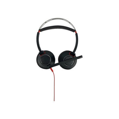 Poly Blackwire 5220 Stereo Headset Kopfhörer Mit Kabel Usb-A Mikrofon Schwarz Computer Tablets &