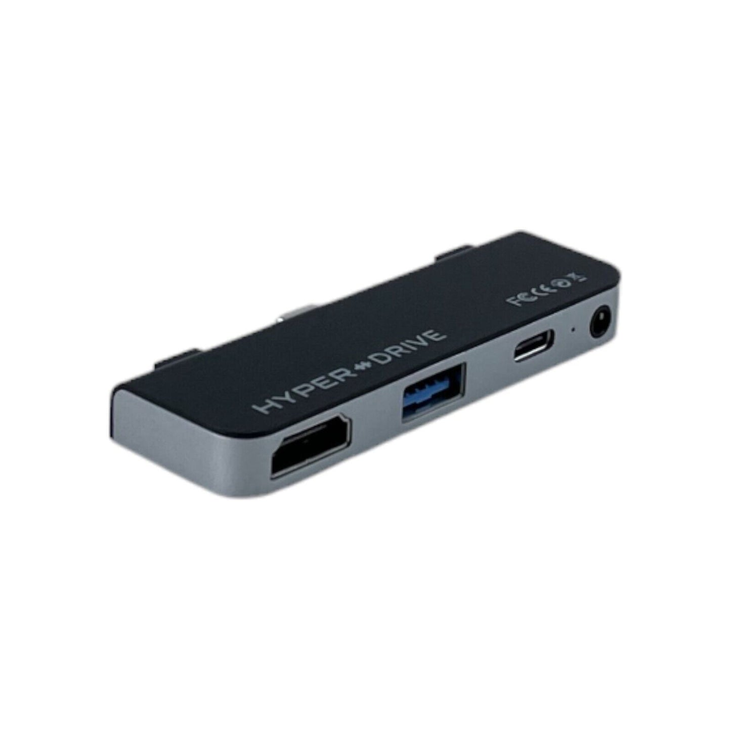 Hyper HyperDrive 4in1 USB-C Hub iPad Pro 3.5mm Audio USB-A 4K30Hz HDMI Silber