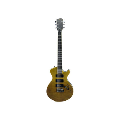 STAGG E-Gitarre Gitarre massivem Erlenkorpus Shading Sunburst