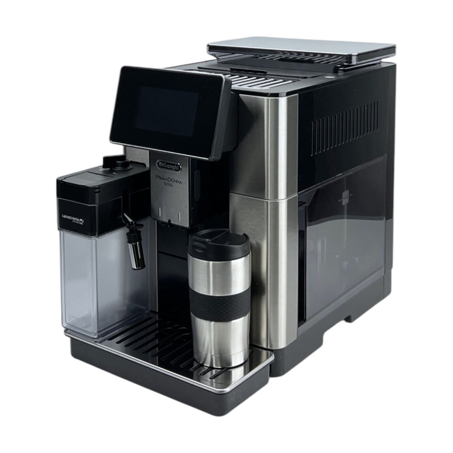 De'Longhi ECAM 610.74.MB PrimaDonna Soul Kaffeevollautomat 1450W 19bar 2.2 Liter