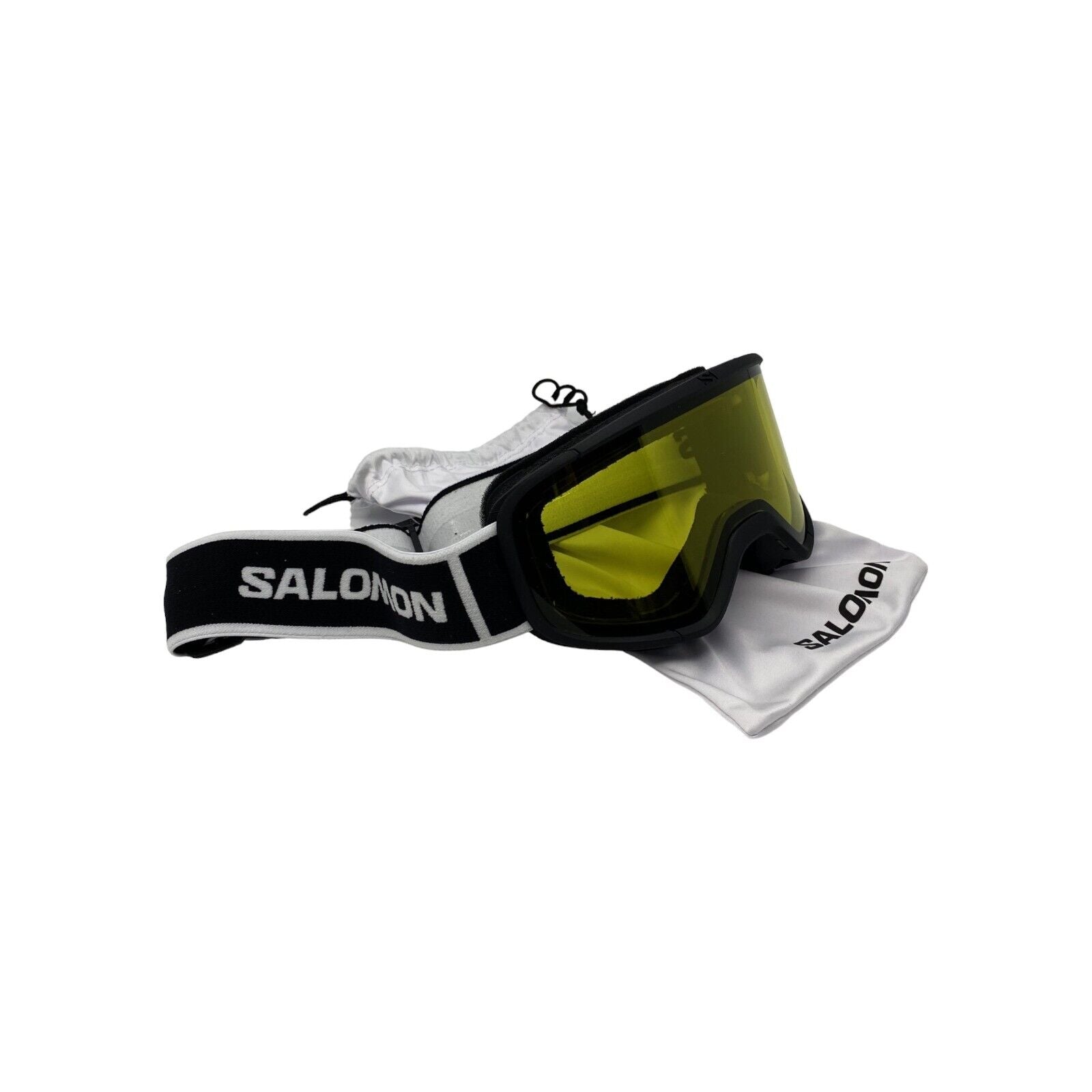 Salomon Aksium 2.0 Ski-Snowboardbrille Access S1 Unisex Schwarz Gelb