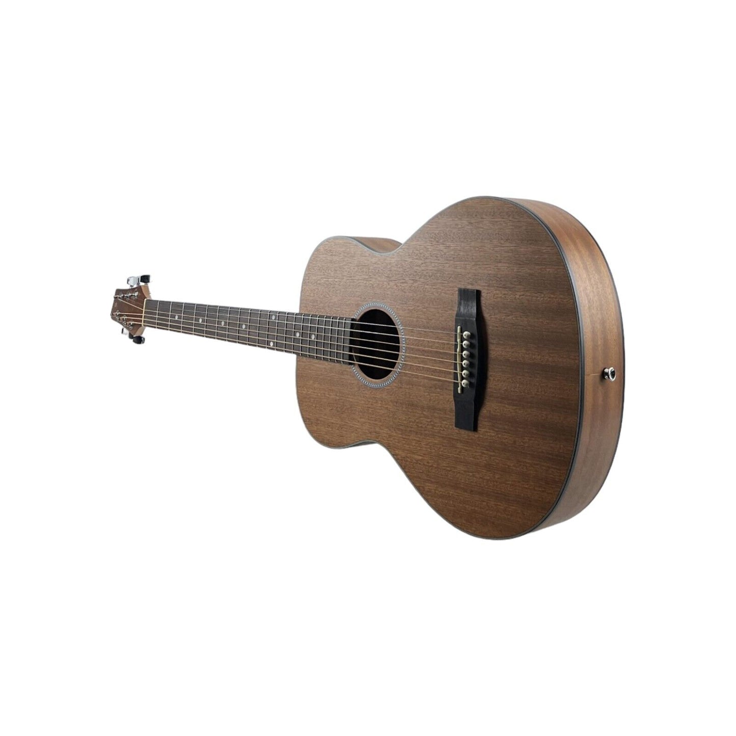 STAGG Gitarre Akustische Gitarre Sapele Decke Offenporig Natur