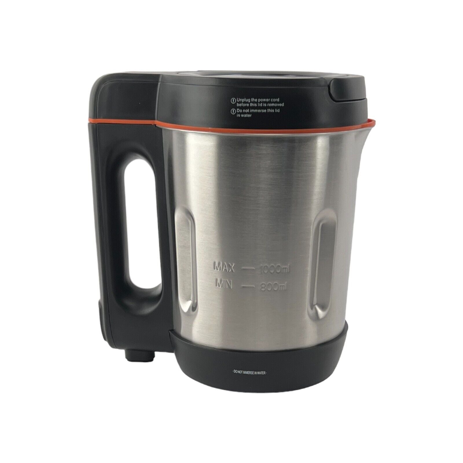 Morphy Richards 501021 Compact Suppenbereiter Schwarz Edelstahl 1 Liter 900 W