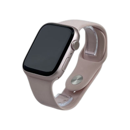 Apple Watch 9 GPS Aluminium Pink 45 mm Sportarmband Hellrosa S/M